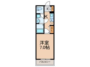 グランカーサ緑地公園の物件間取画像